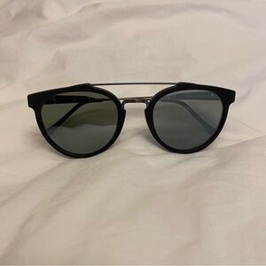 Retro Super Future Black Sunglasses